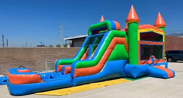 Madhouse Bounce House Slide Combo (Wet or Dry)