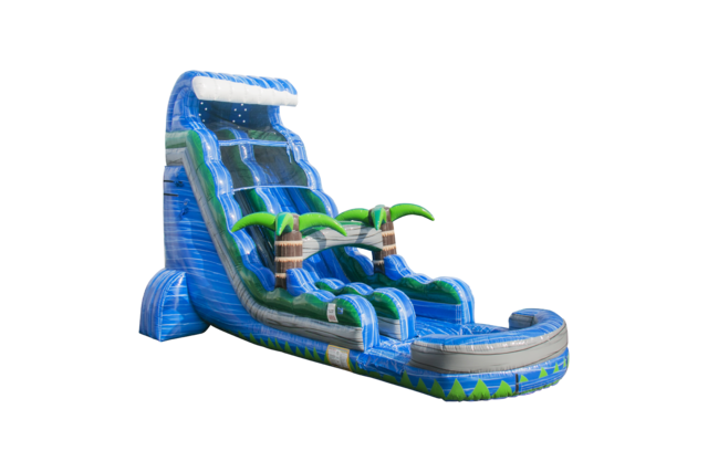 22 Foot Blue Crush Tsunami Water Slide