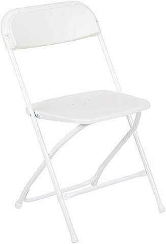 Folding Chair - White