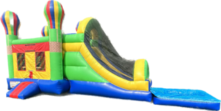 Hot Air Balloon Bounce House/Slide Combo (Wet or Dry)