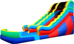 18' Colorful Water Slide