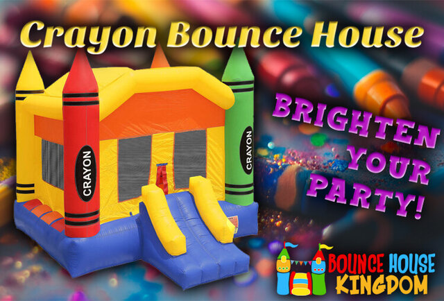 Crayon Bounce House