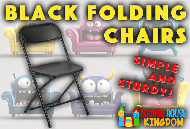 Black Folding Chairs