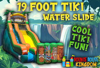 19ft Tiki water slide