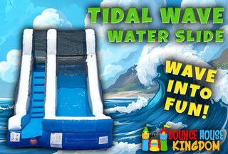 Ride the Waves with Our 15' Tidal Wave Water Slide – An Aquatic Adventure Awaits