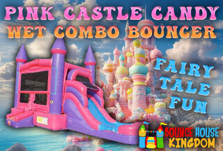 Enter the World of Enchantment with Our Pink Castle Eye Candy Combo-Wet