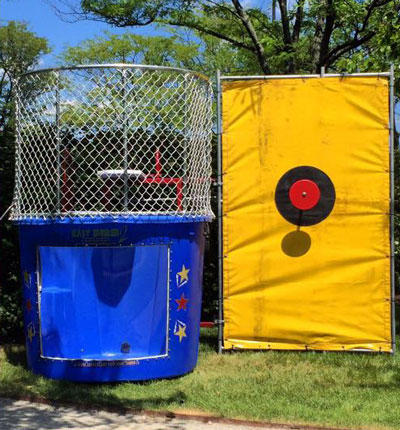 Blue Dunk Tank Rental