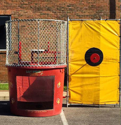 Red Dunk Tank Rental