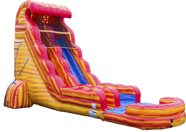 22' Blazing Tides Water Slide