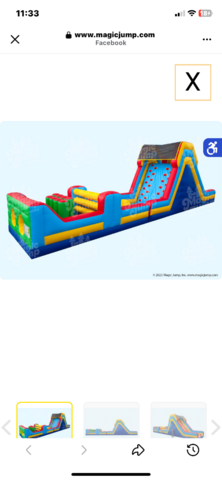 50 ft Obstacle Course