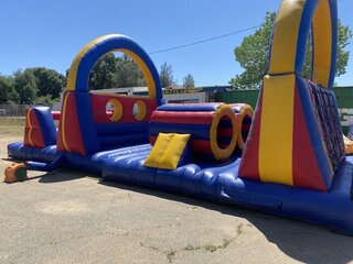 40 ft Double tunnel Obstacle Course 