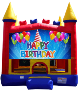 Happy Birthday Castle 13x13 Fun House