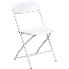 Chairs- White Plastic