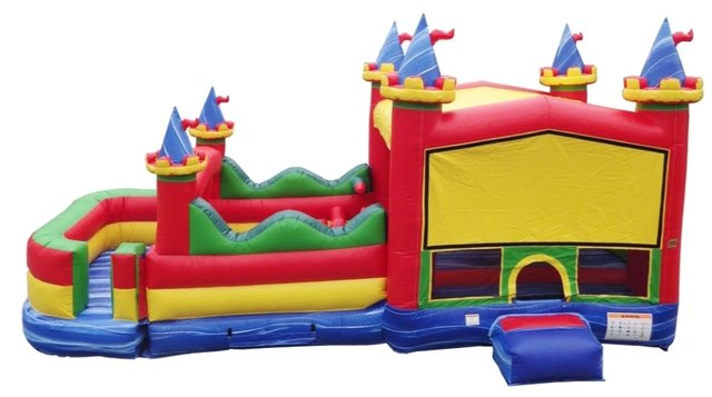 30 FT CIRCUS OBSTACLE BOUNCE HOUSE