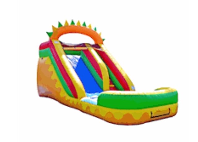 14 ft Dino Waterslide 