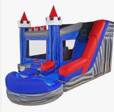 Large Combo With 8ft Waterslide 