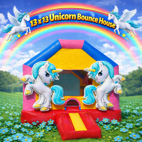13 x 13 Unicorn Jump House 
