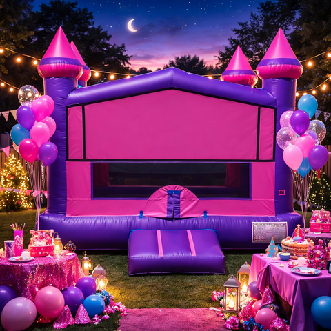 Pink and purple 13 x 13