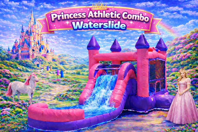Princess Athletic Combo Water slide