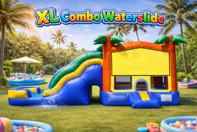 XL Combo with Waterslide 