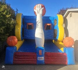 Carnival Style Basketball Hoop