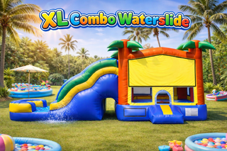 XL Combo with Waterslide 