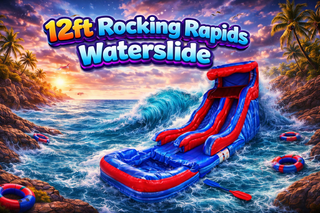 12 ft Rockin Rapids Waterslide 