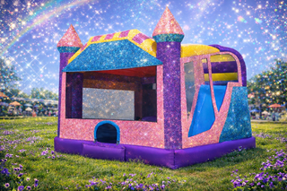 Dazzling Castle 4 in 1 Large Combo w/ slide Dry
