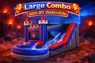 Large Combo With 8ft Waterslide 