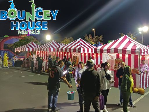 Carnival game booth and tent rentals for school carnivals and field days in Sacramento from Bouncey House Rentals
