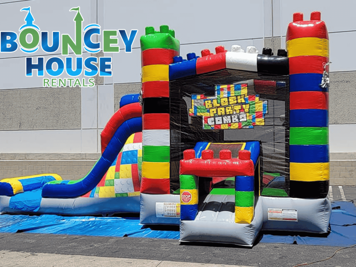 Bounce house with slide rentals in Roseville, CA