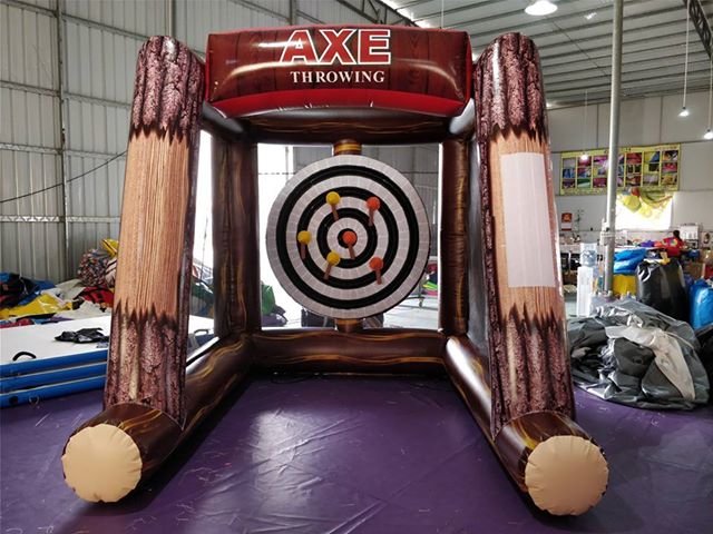 Ax Throwing Inflatable Game