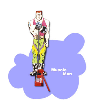 Muscle Man High Striker