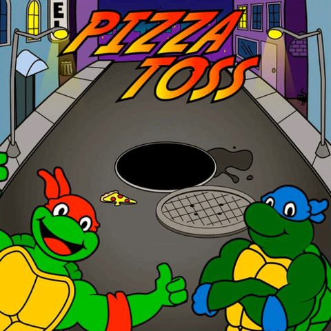 Pizza Toss Frame Game