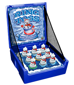 Christmas Snowman Ring Toss Carnival Game Christmas carnival game rental in Sacramento