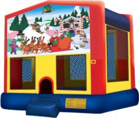 Fun House Christmas 26 Christmas bounce house rental in Sacramento