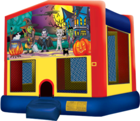Happy Haunting Halloween bounce house rental in Sacramento