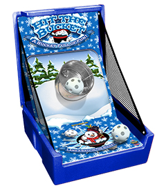 Christmas Hit The Bucket Winter Carnival Game Christmas carnival game rental in Sacramento