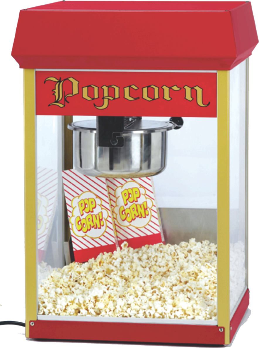 Popcorn machine rental in Sacramento