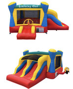 Small Learning Club Slide Bounce House
