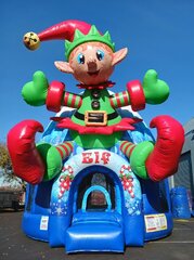 Christmas Elf Bounce House Rental