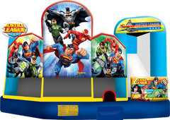 3D Justice League Water Slide
