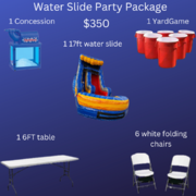 Tsunami Fire Ball Water Slide Party Package 