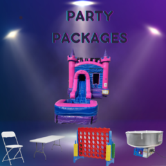Royal princess wet/dry bouncer with slide party package 