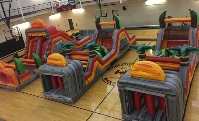 Tropical Obstacle Course (2 pieces)