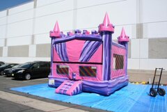 Pink Castle Bounce House #2