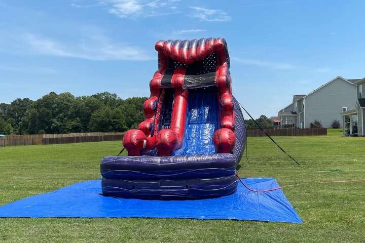 Dry Slide Rental from Big Bounce NC