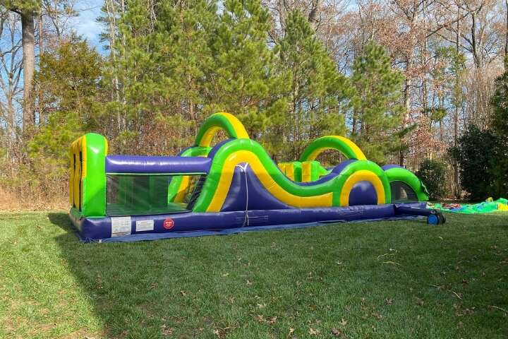Obstacle Course Rental from Big Bounce NC