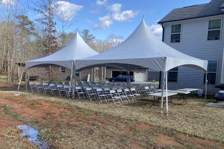 Tent Table and Chair Rental from Big Bounce NC