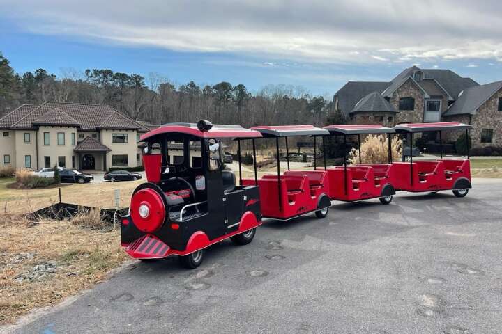 Trackless Train Rental from Big Bounce NC